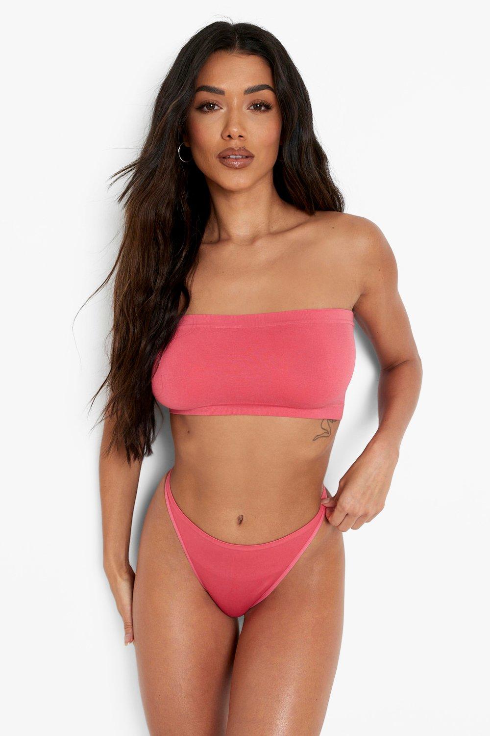 Boohoo front cheap thong swimsuit